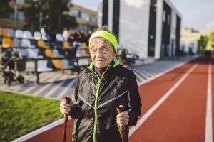 Active Retirement Prints: Active rest of the elderly theme