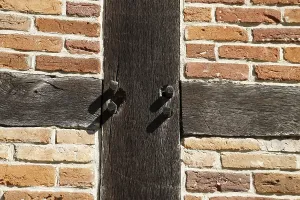 Brick Wall Construction Prints: Framework detail