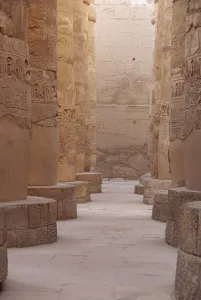 Karnak Temple Complex Luxor Prints: Karnak Temple Complex, Great Hall of Columns