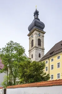 Danube River Landmarks Prints: Konviktskirche Ehingen, Ehingen an der Donau