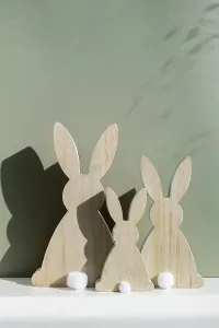 Easter Bunny Illustration Prints: Minimalistic creative Easter concept