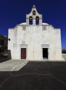 Christian Monasteries In Greece Prints: In the monastery complex of Preveli Monastery