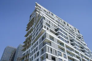 City View Frankfurt Am Main Prints: New construction of Solid Home