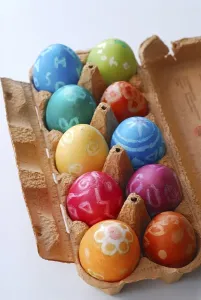 Colored Pencil Art Prints: Painted easter egg