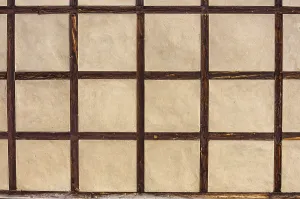 Historic City Centre Architecture Prints: Patterns from the frames and compartments of a historic half-timbered architecture