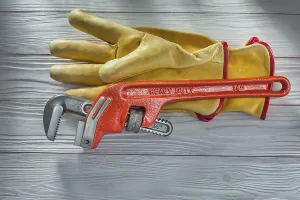 Heavy Duty Construction Equipment Prints: Plumber's monkey spanner