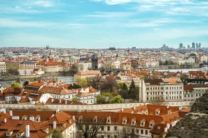Prague Castle Panorama Prints: Sightseeing, tourist attraction