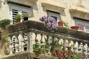 Southeastern Europe Urban Environment Prints: Split balcony, split balcony