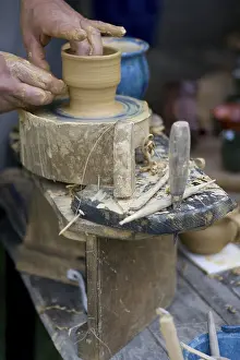 Traditional Pottery Making Prints: Potter