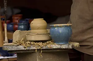 Pottery Manufacturing Process Prints: Potter