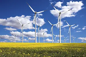 Renewable Power Generation Prints: Power generating windmills