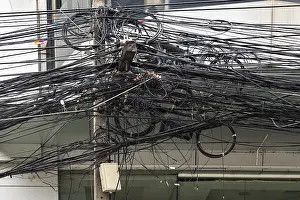 Energy Saving Solutions Prints: Power lines Cable clutter
