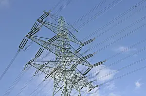 Electric Power Wire Prints: Power pole