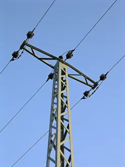 Electric Power Wire Prints: Power pole