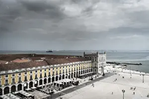 Lisbon Square Prints: Praca do Comercio, Lisboa