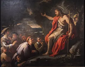 Prints of Preaching of Saint John the Baptist, Luca Giordano, 17th century, oil on canvas, Vitoria, Maria Inmaculada Cathedral, Alava, Spain Preaching of Saint John the Baptist, Luca Giordano, 17th century Luca Giordano Prints: 17th Century Print: Preaching of Saint John the Baptist