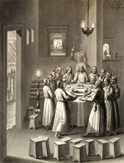 Religious Texts Scripture Prints: Preparation for the Last Supper