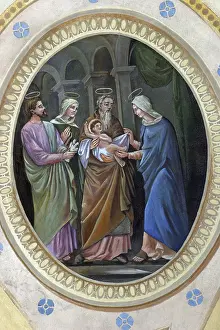 Christian Artwork Prints: Presentation of Jesus at the Temple