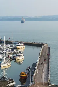 British Seaside Towns Prints: Princess Pier in Torquay, Devon