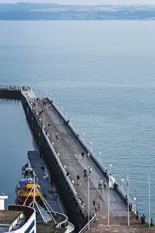 England Coastline Images Prints: Princess Pier in Torquay, Devon