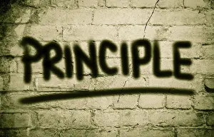 Self Confidence Prints: Principle Concept