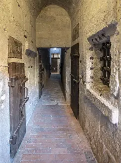 Doge's Palace Venice Prints: Prison corridor with prison cells