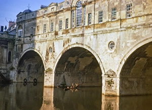 River Avon England Prints: Pulteney Bridge over the River Avon