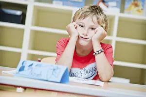 Bored Schoolboy Prints: Pupil
