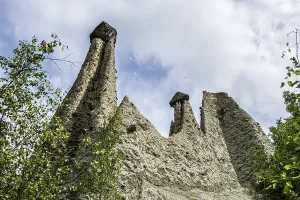 Valais Switzerland Prints: Pyramides d'Euseigne, Valais