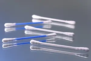 Studio Macro Photography Prints: Q-tips