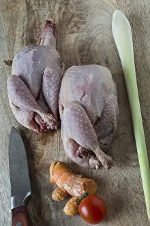 Medicinal Plants Prints: Quails, Asian