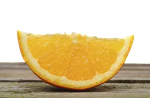 Studio Still Life Cuisine Prints: Quartered orange
