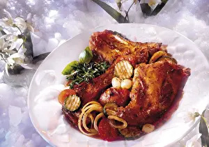 Studio Still Life Photography Prints: Rabbit provencale