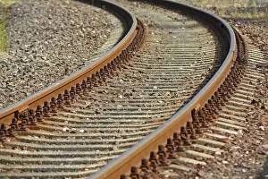 Deserted Railway Station Prints: Railroad