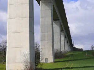 Viaduct Prints: Railway Bridge Print, Bretten