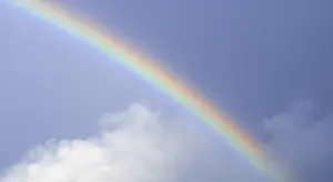 Uninhabited Landscapes Prints: Rainbow