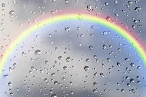 Severe Weather In Germany Prints: Rainbow, Germany