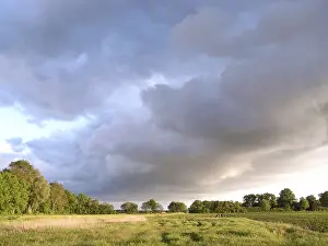 Dark Cloudy Atmosphere Prints: Rainy weather