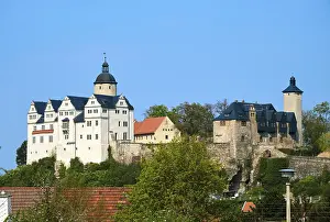 Historic Castles In Europe Prints: Ranis Castle, Ranis, Thuringia, Germany