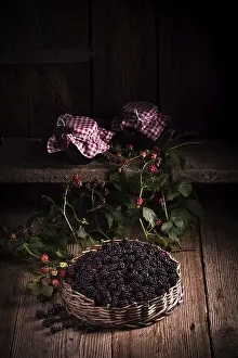 Polish Food Photography Prints: Raspberries