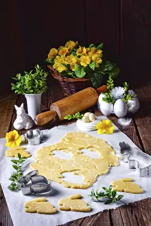 Sweet Dessert Meal Ideas Prints: Raw Easter cookies