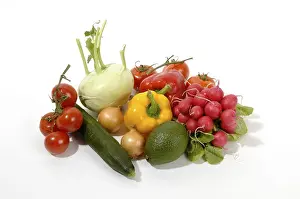 Nutrition Meal Prints: Raw vegetable