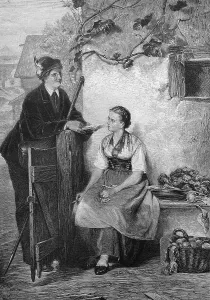 Historical Reader Print, 1877 Engraving