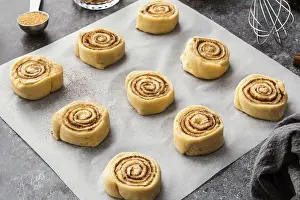 Sugar Icing Glaze Prints: Ready bake cinnamon rolls