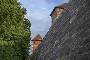 Southern Germany Tourist Attractions Prints: Reconstruction of a defensive defence tower