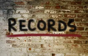 File Folder Organization Prints: Records Concept