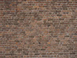 Red Brick Wall Background Prints: Red brick wall background