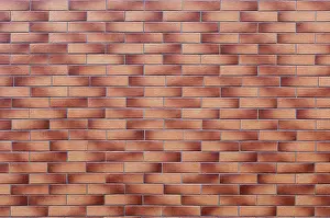 Brick Wall Pattern Prints: Red brick wall. Brick pattern. Brick background