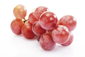 Studio Shot Of Grapes Prints: Red grapes