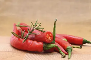 Spicy Food Images Prints: Red peppers